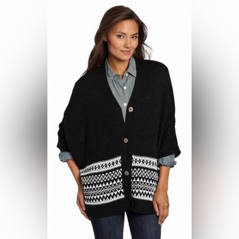 Nwot Coupe Collection Italian Alpaca Cardigan Short Sleeve Size S.
